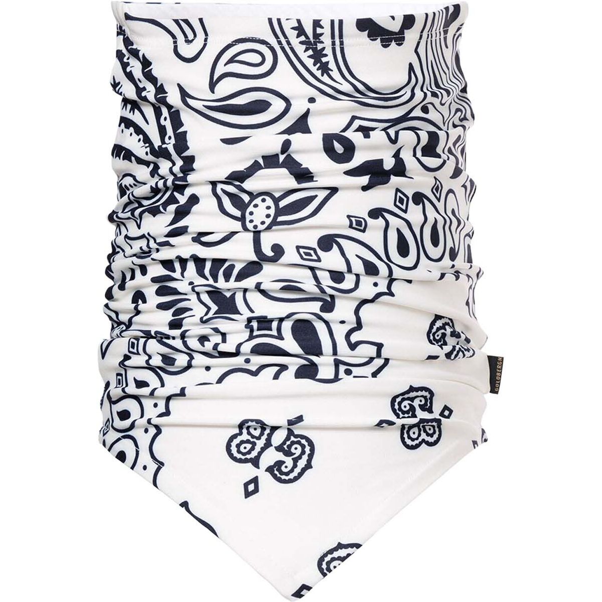 Goldbergh Kizuna Neckwarmer bandana paisley white (0051) One GB32301264-0051-One
