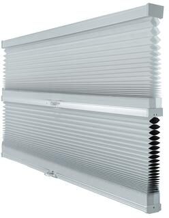 Chicology Day N' Night Cordless Cellular Shades, Grey Sheen