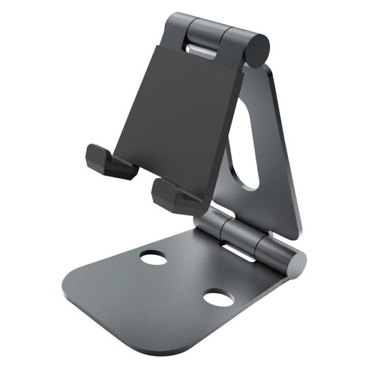 Desire2 Rotatable Stand - Skrivebordsstander for mobiltelefon, tablet - fra 4" til 10" - sort (HOLRTBK)