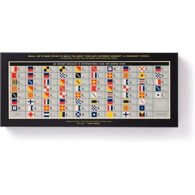 An Urgent Message 1,000 Piece Panoramic Puzzle