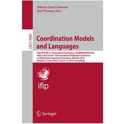 Coordination Models and Languages, Fachbücher von Alberto Lluch Lafuente, José Proença
