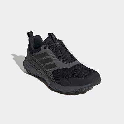 Trailrunningschuh ADIDAS TERREX "TRACEFINDER", Herren, Gr. 44,5, schwarz (core schwarz, core schwarz, grau six), Textil, Schuhe, Trail-Runningschuhe