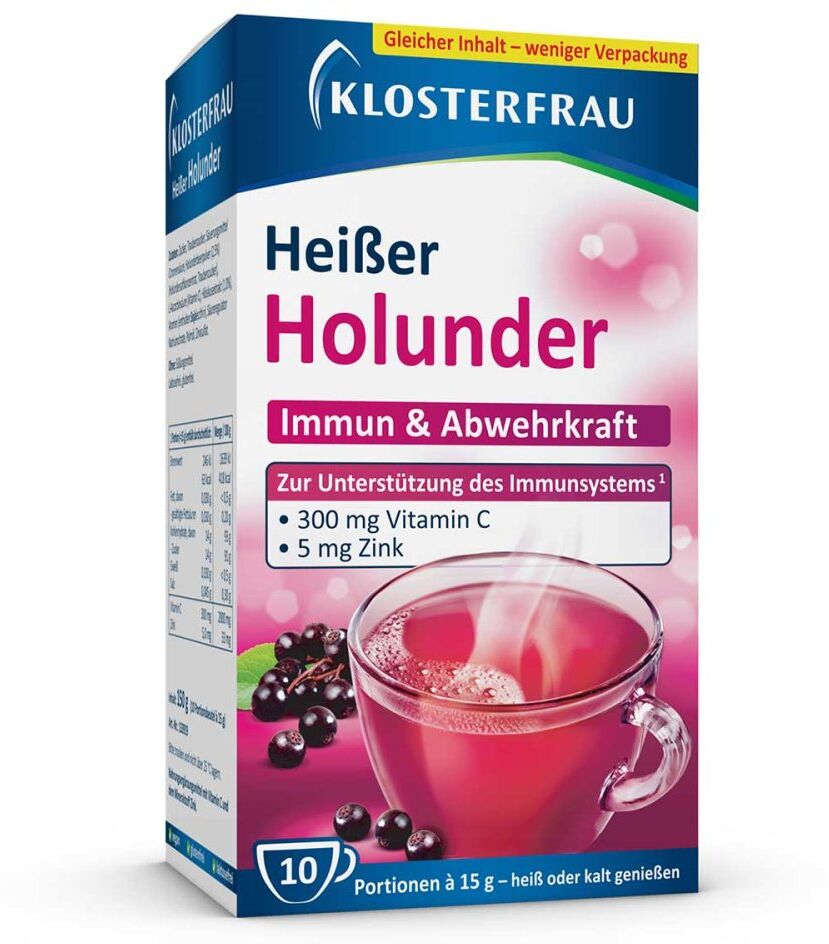 Klosterfrau Broncholind Heisser Holunder Granulat