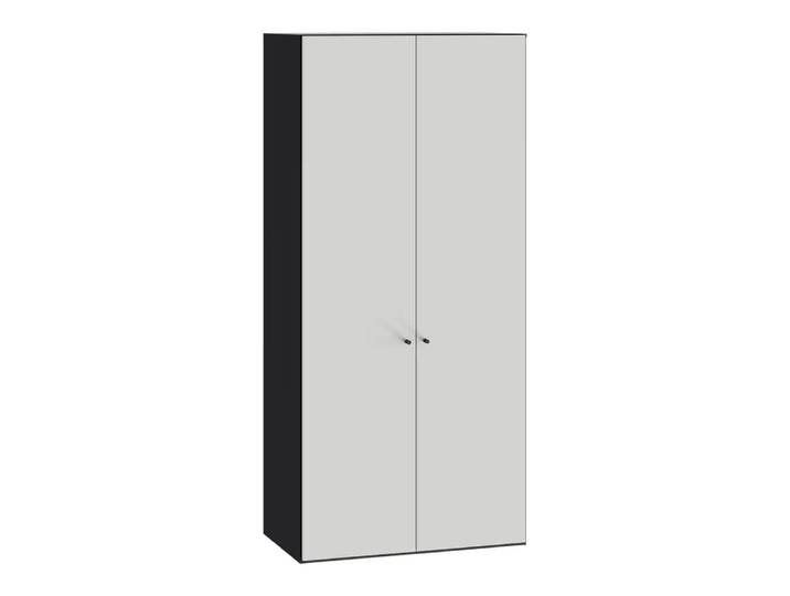 Drehtürenschrank Atlantis, Byyu, hellgrau matt