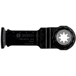Bosch 10x HCS Tauchsägeblatt Starlock PAIZ 32 EPC Wood 60 x 32 mm - 2608664492
