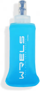 Inspire Picks Collapsible Silicone Sports Water Bottle BPA Free Bite Valve Bottle For Running Camping And Travel 150ml 250ml 500 light Blue 150ml