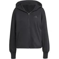 adidas All SZN French Terry Loose Sweatjacke Damen JJ1251 - black XXS
