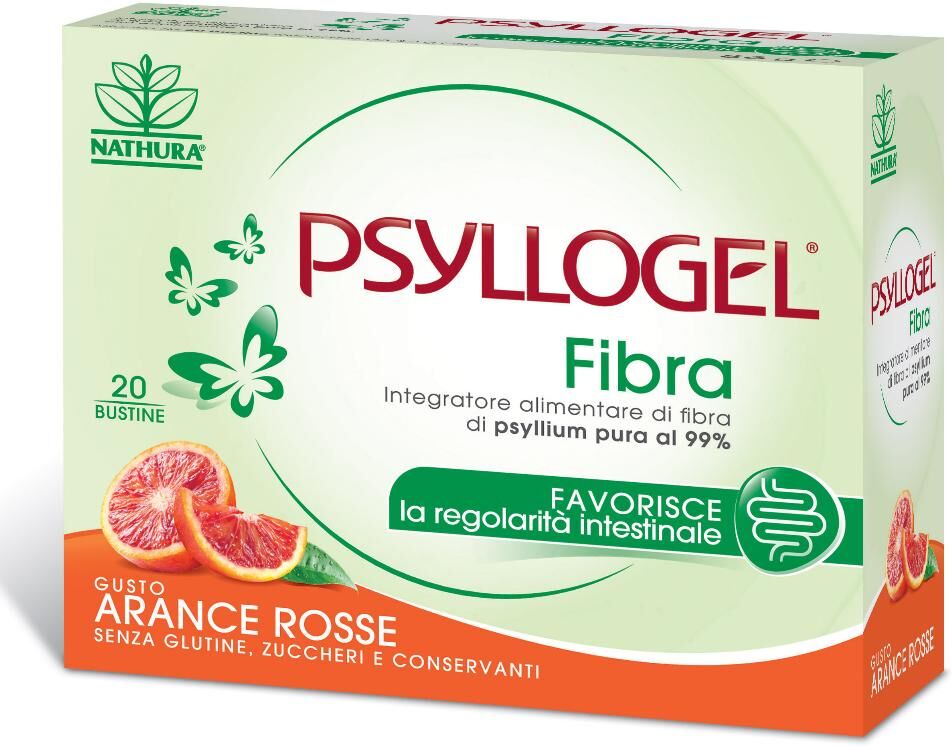 GIULIANI SpA Nathura, Psyllogel Fibra, 20 Bustine