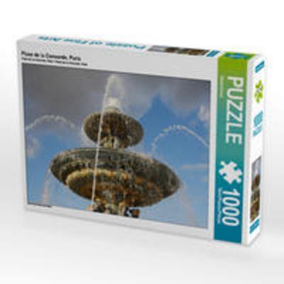 CALVENDO Puzzle Place de la Concorde, Paris 1000 Teile Lege-Größe 64 x 48 cm Foto-Puzzle Bild von Gisela Kruse