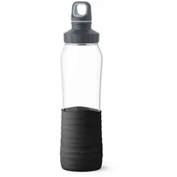 Drink2Go Glas 0,7L, schwarz