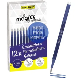ONLINE® magiXX Gelschreiberminen 0.7 mm Schreibfarbe: Blau