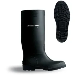 DUNLOP - Pvc Waterproof Boot Größe 47 Tall Schwarz Obermaterial Dunlop