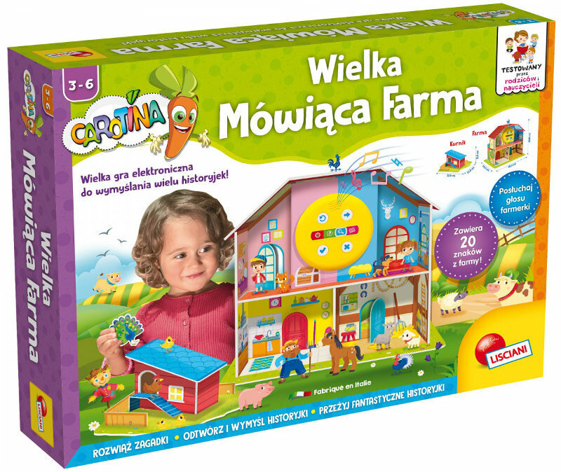 Liscianigiochi Wielka spraakzame boerderij Carotina