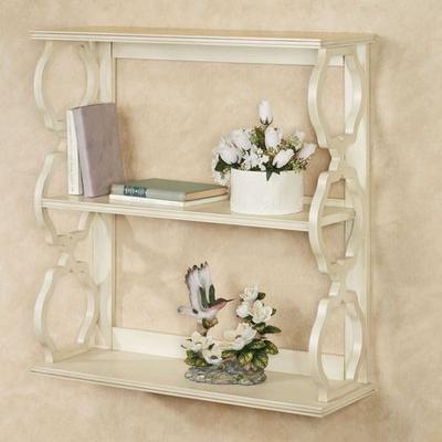 Touch of Class Graham Storage Shelf Whitewash , Whitewash