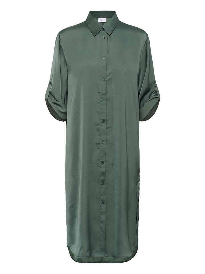 SAINT TROPEZ Kleid in Grün - M