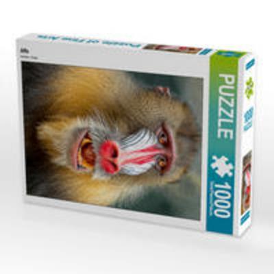 CALVENDO Puzzle Affe 1000 Teile Lege-Größe 480 x 640 cm Foto-Puzzle Bild von Peter Roder