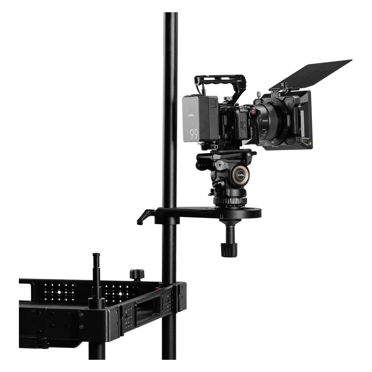 SmallRig 6253 Tripod Head Mount Plate for Camera Cart (75mm/100mm) (6253)