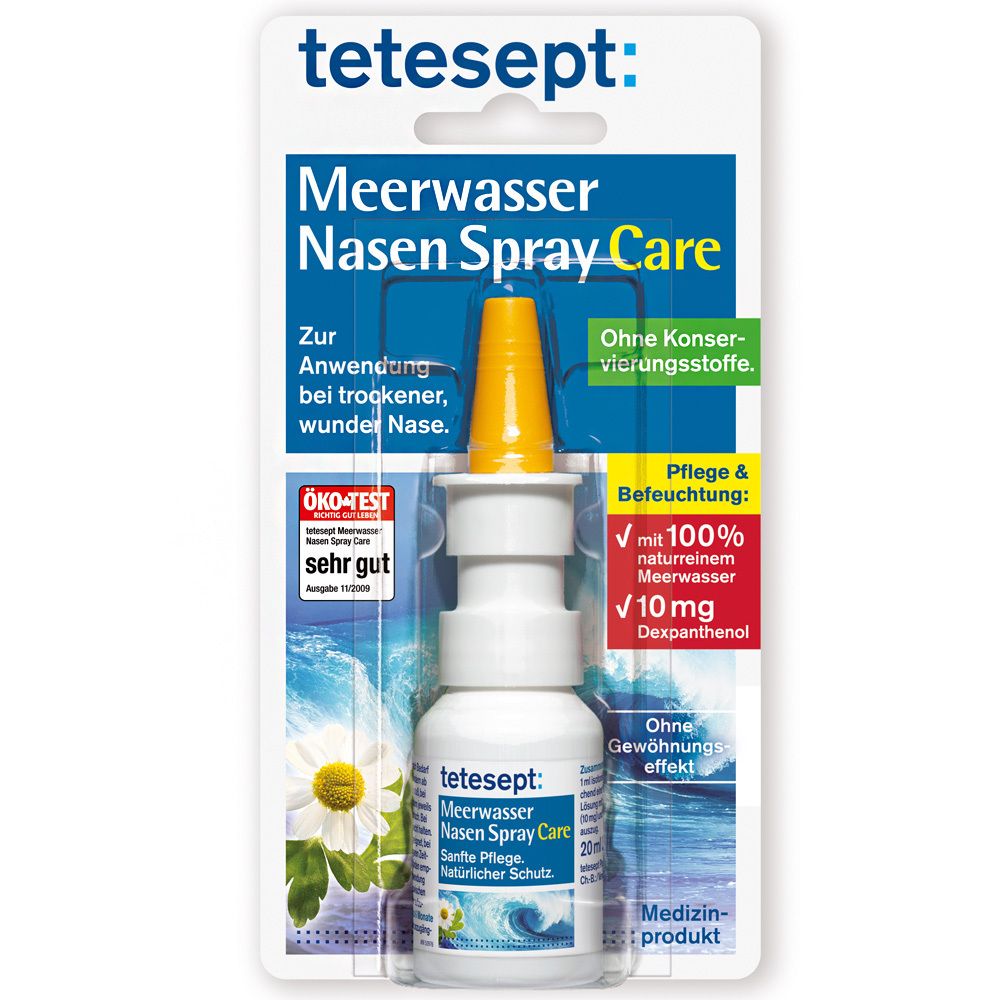 Tetesept Meerwasser care Nasenspray 20 ml