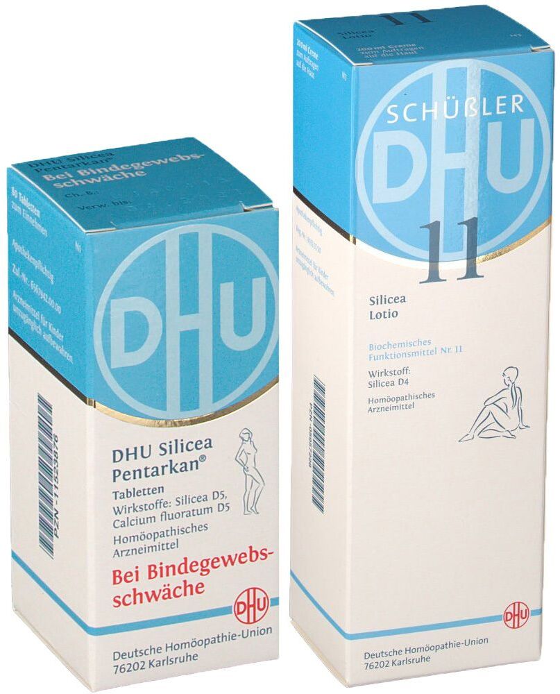 DHU Biochemie Schüßler Set Straffe Haut 1 St
