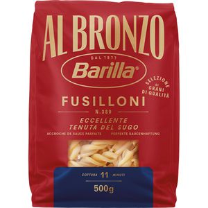 Barilla Nudeln Al Bronzo Fusilloni n.380, Hartweizen, 500 g