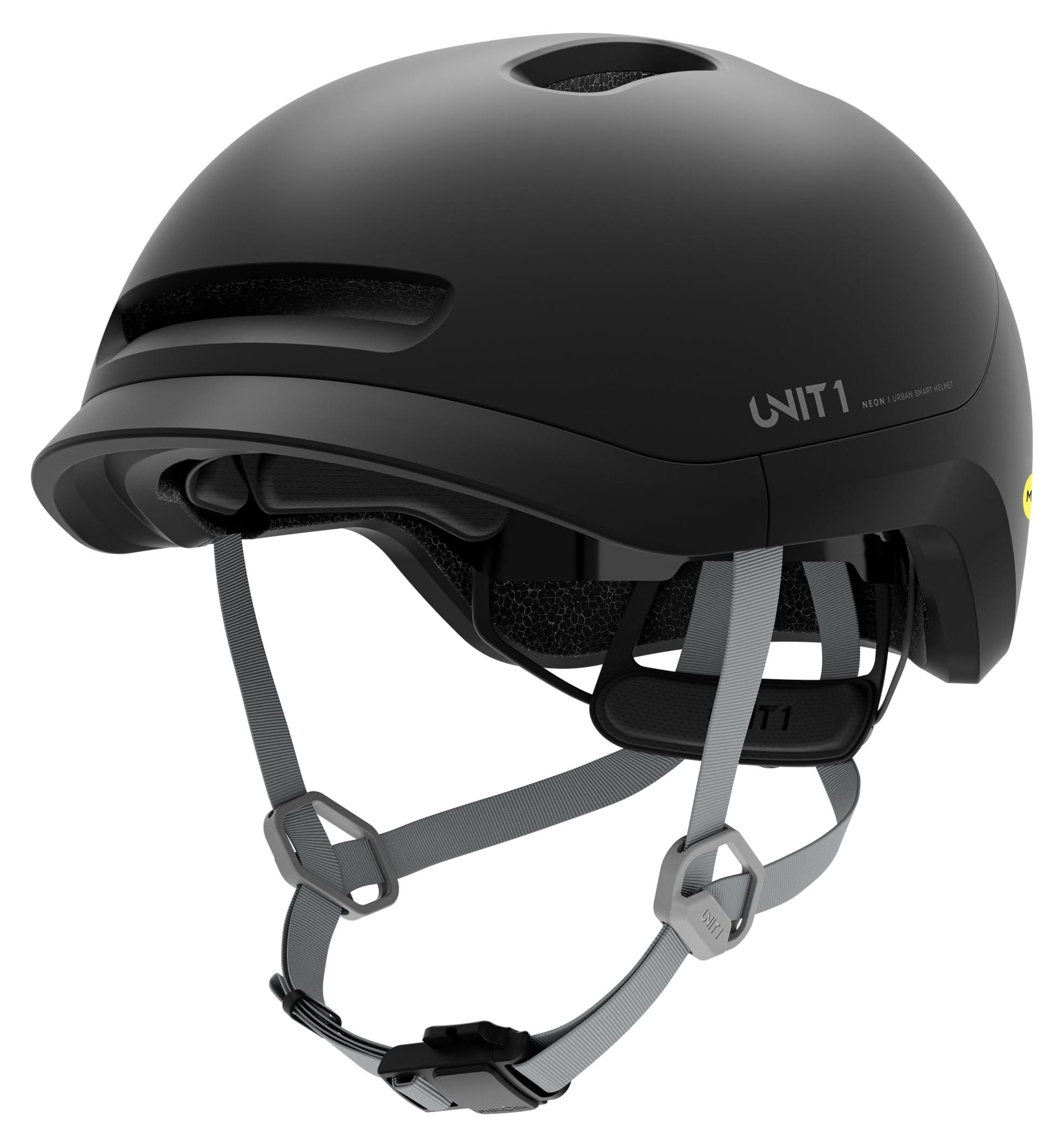 Fahrradhelm Radhelm Smart-Helm - Mit Blinker und Bremslicht - MIPS-Schutz - Bluetooth-Verbindung - Für Pendeln und Rennrad