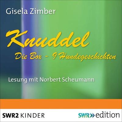 Knuddel - Die Box mit 9 Hundegeschichten - Gisela Zimber, Audio, 9783956152467