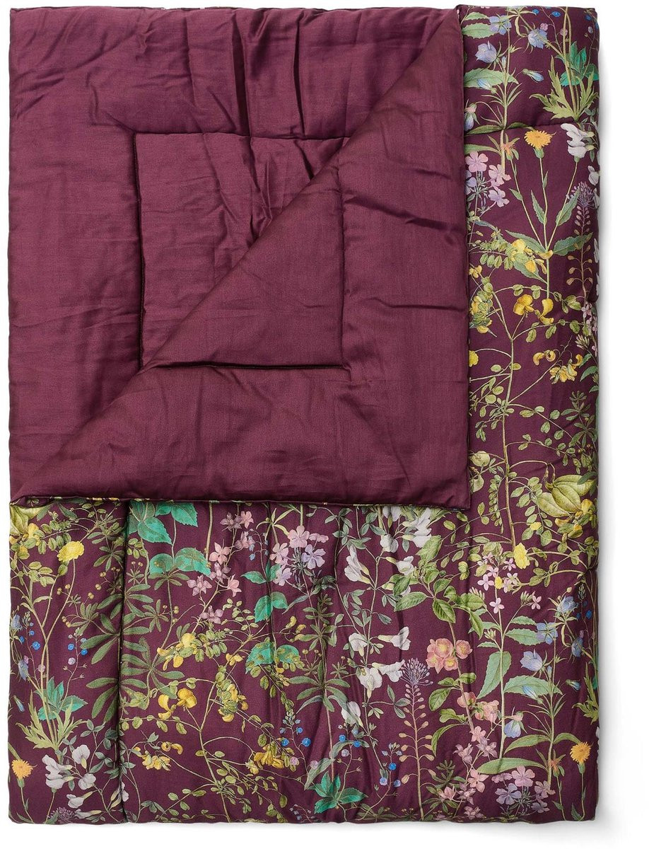 Essenza Augustina Sprei Mauve Wine - 270 x 265 cm