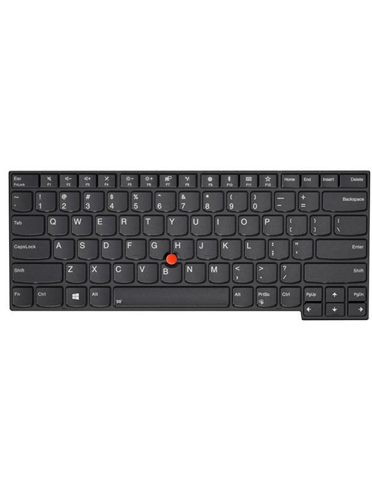 Lenovo - notebook replacement keyboard - with Trackpoint UltraNav - English - US - black - Laptop Ersatztastatur - Englisch (US) - Schwarz