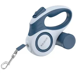 ROJECO A12 Automatik-Leine, 3 m (blau)