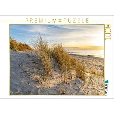 CALVENDO Puzzle Strand bei Wustrow | 1000 Teile Lege-Größe 64x48cm Foto-Puzzle für glückliche Stunden