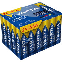 Longlife Power Batterie LR03 Box, AAA (Micro) 24 Stück