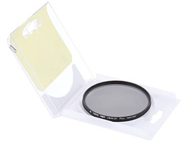 Hoya Y7POLC077 HRT Circular Polfilter (77mm), Y7POLC077, zwart