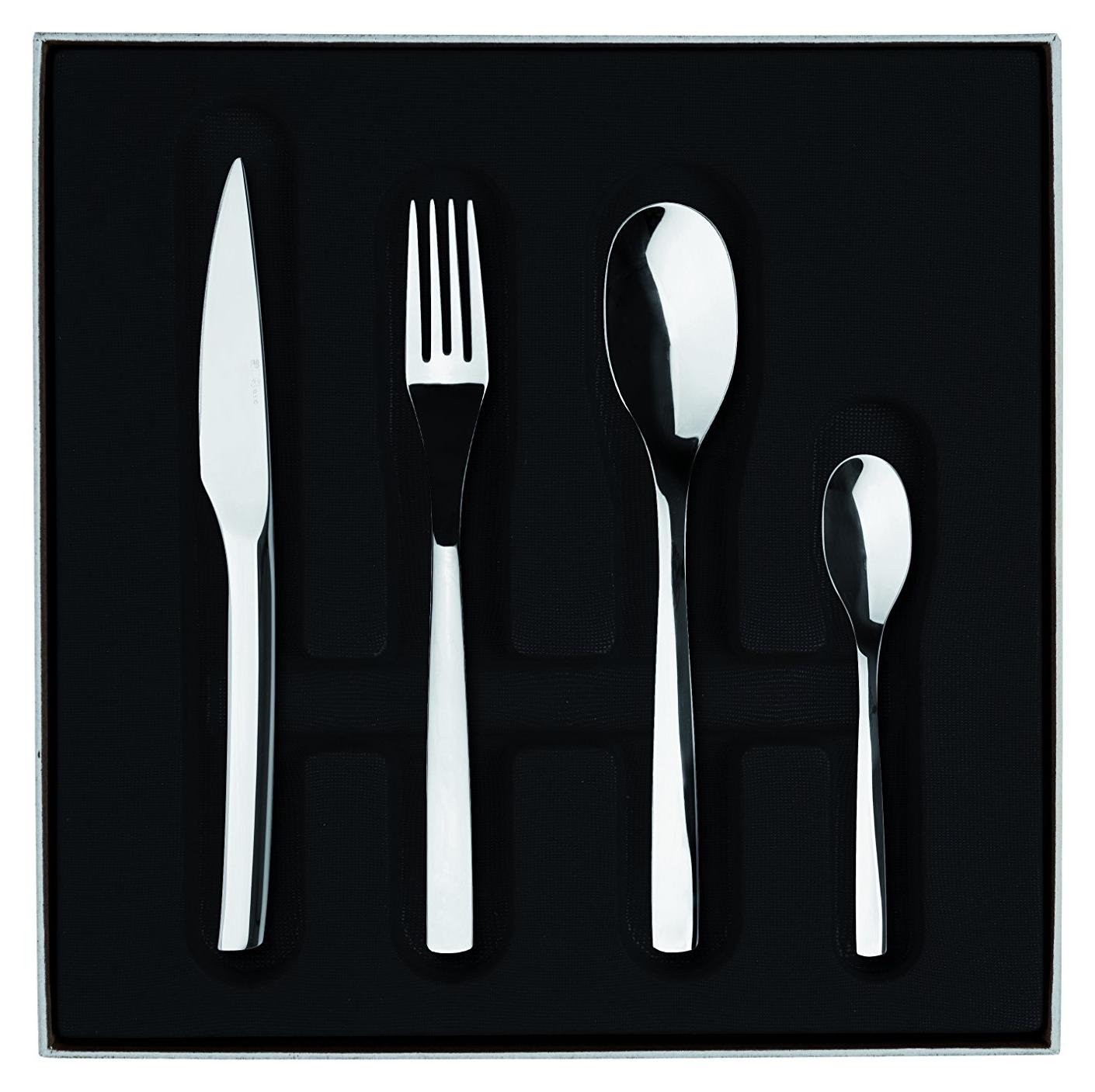 24-teiliges Besteckset, rostfreier Stahl, spülmaschinenfest