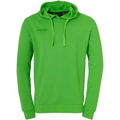 Kapuzenpullover KEMPA "Kapuzenpullover HOODY", Herren, Gr. L, grün (hope grün), Obermaterial: 80% Baumwolle CO. 20% Polyester PES., Pullover Kapuzenpullover