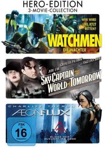 Zack Snyder - Aeon Flux / Sky Captain And The World Of Tomorrow / Watchmen - Die Wächter [3 DVDs] - Preis vom 11.10.2026 03:10:56 h