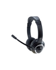 Conceptronic Headset USB 2m Kabel Mikro Fernb. Stereo sw (POLONA01B)