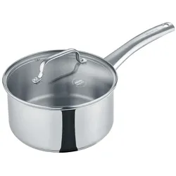 Berndes Stieltopf mit Glasdeckel 20 cm, poliert - b.brilliant