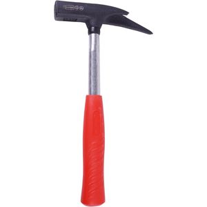 Connex Latthammer COX610750, 570g Kopfgewicht, mit Stahlrohrstiel, geraute Bahn