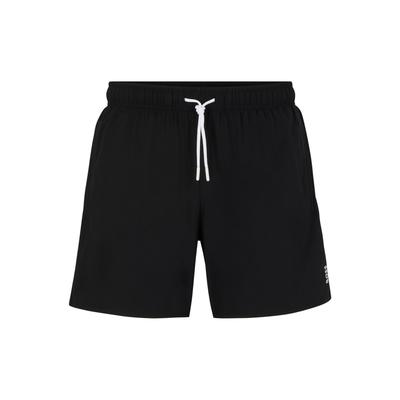 Badeshorts BOSS "Badeshorts Iconic", Herren, Gr. M, N-Gr, schwarz, Obermaterial: 100% Polyester PES. Futter: 100% Polyester PES., Badehosen Badeshorts