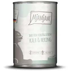 MjAMjAM 6 x 400g DUO Kalb&Hering Cat