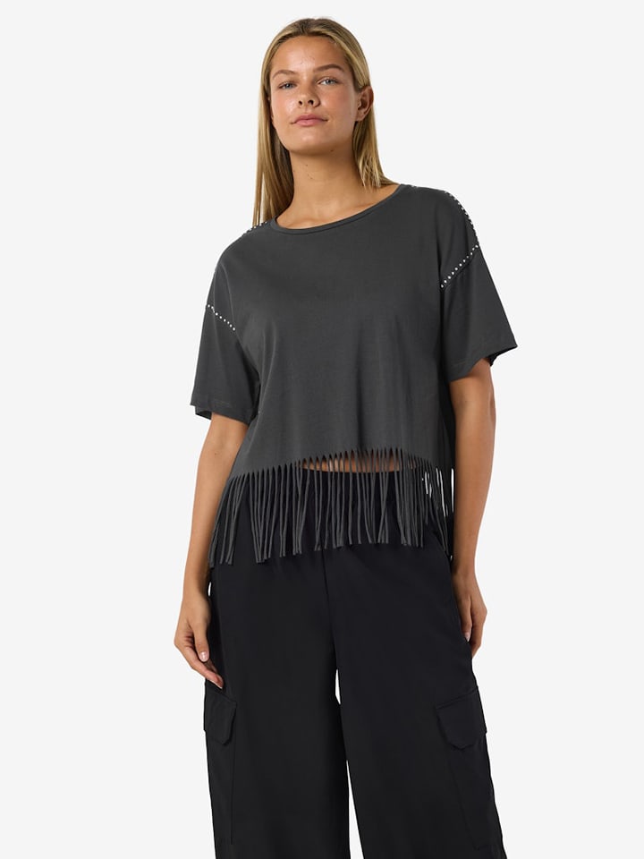 Noisy may Shirt in Anthrazit - S