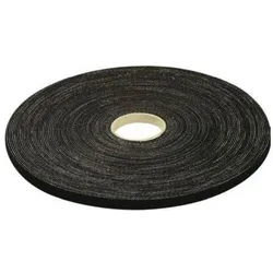 Exertis Connect, Klettband, Klett-Montageband, 16 mm x 20,0 m, schwarz (16 mm)