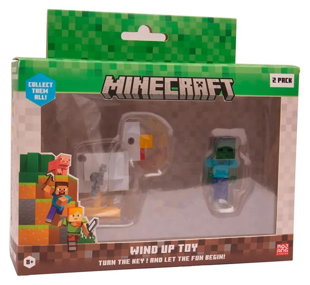 P.M.I. Minecraft S2 3D Opwindbaar Speelgoed - Kijken En Jockey