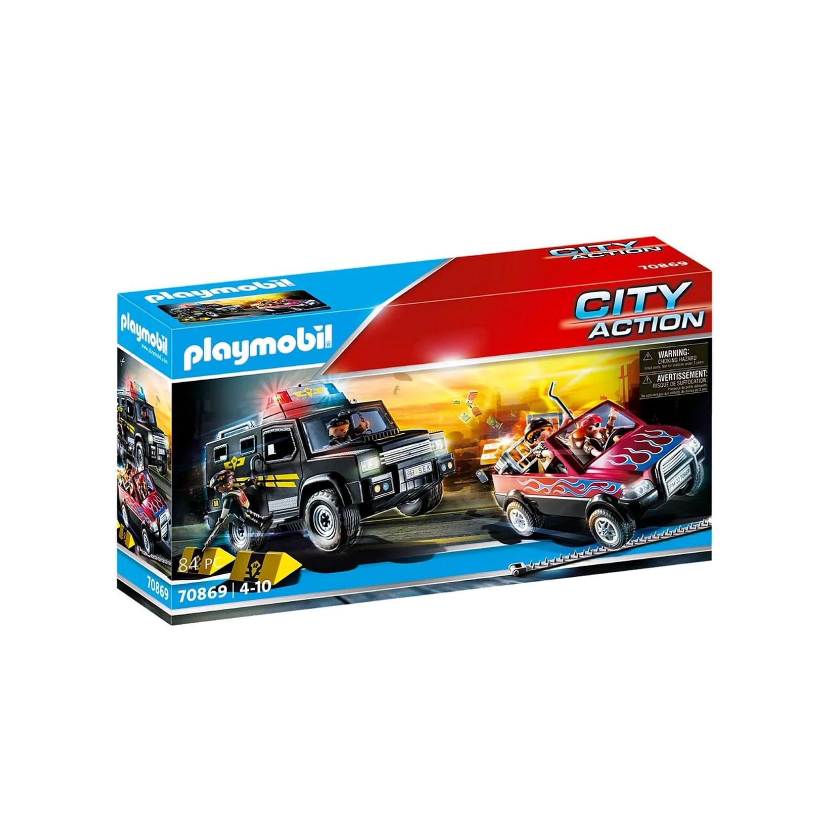 PLAYMOBIL® 70869 - City Action - Polizei, Verfolgung der Bankräuber