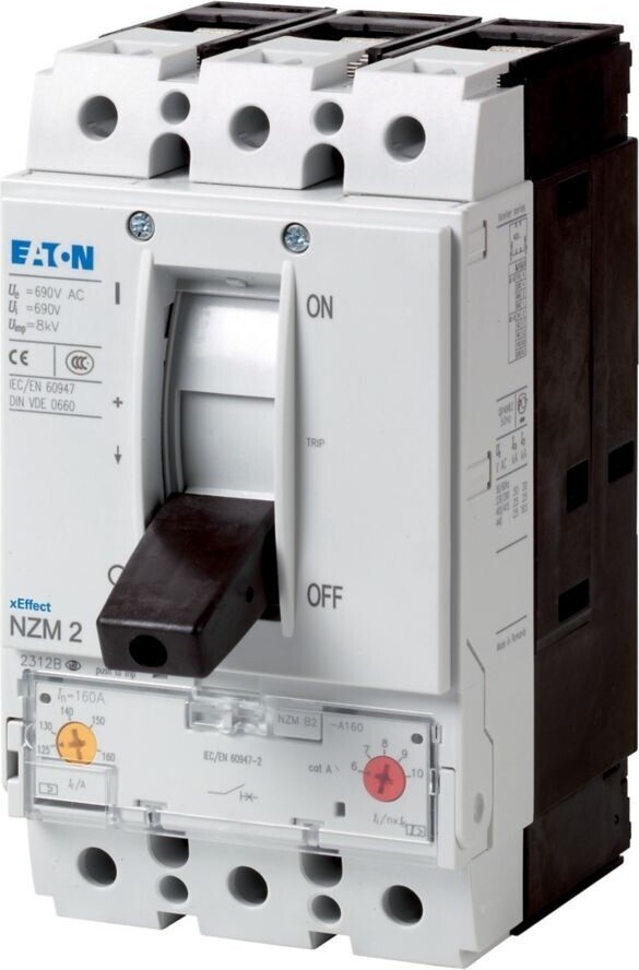 Eaton Leistungsschalter 3p NZMB2-A200 200A Anlagen/Kabelschutz