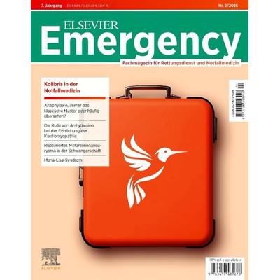 ELSEVIER Emergency. Kolibris in der Notfallmedizin. 2/2026, Taschenbuch von , Urban & Fischer in Elsevier, 978-3-437-48267-0