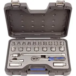 3/8" PROJAHN professional Steckschlüssel-Koffer 23-teilig