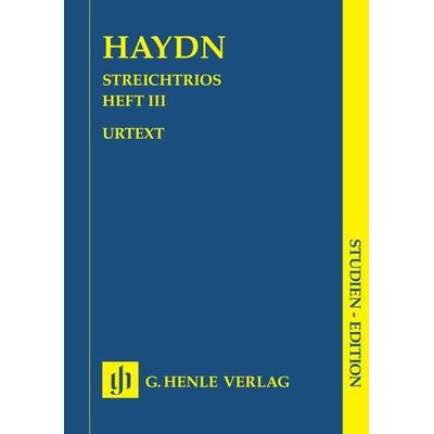 Joseph Haydn - Streichtrios, Heft III (Haydn zugeschrieben) -