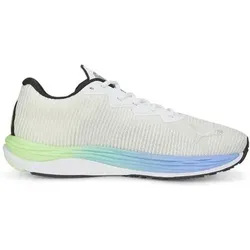 PUMA Herren Laufschuhe Velocity Nitro 2 Fade, Größe 45 in Weiß Weiß