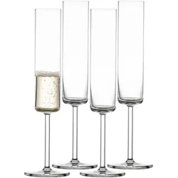 SEKTGLÄSER Modo transparent 163 ml 4er Set